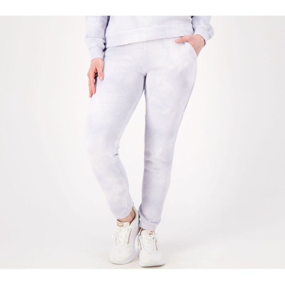 NWT Barefoot Dreams Women's Plus Sz Sleepwear 3X MC Cloud Wash Terry Purple